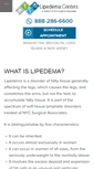 Mobile Screenshot of lipedemasurgery.com